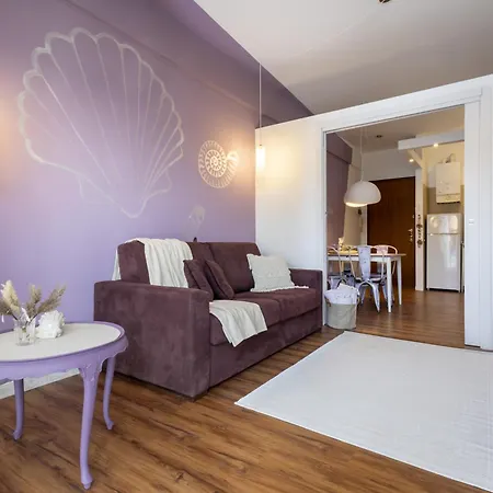 Conchiglia Design Vista Mare/spiaggia+parking Appartement